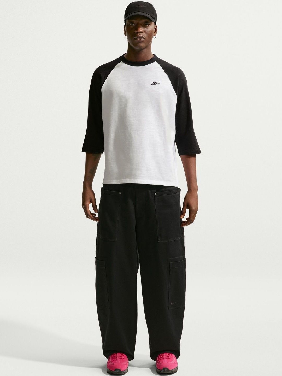 Buy Nike Sportswear Club Men's 3/4-Sleeve Raglan T-Shirt - Tshirts