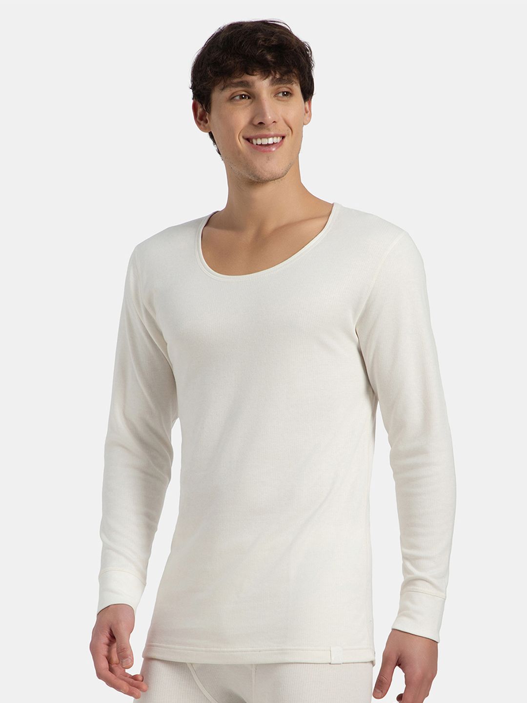 Jockey Super Combed Cotton Rich Brushed Fabric Full Sleeved Thermal Undershirt - 2403