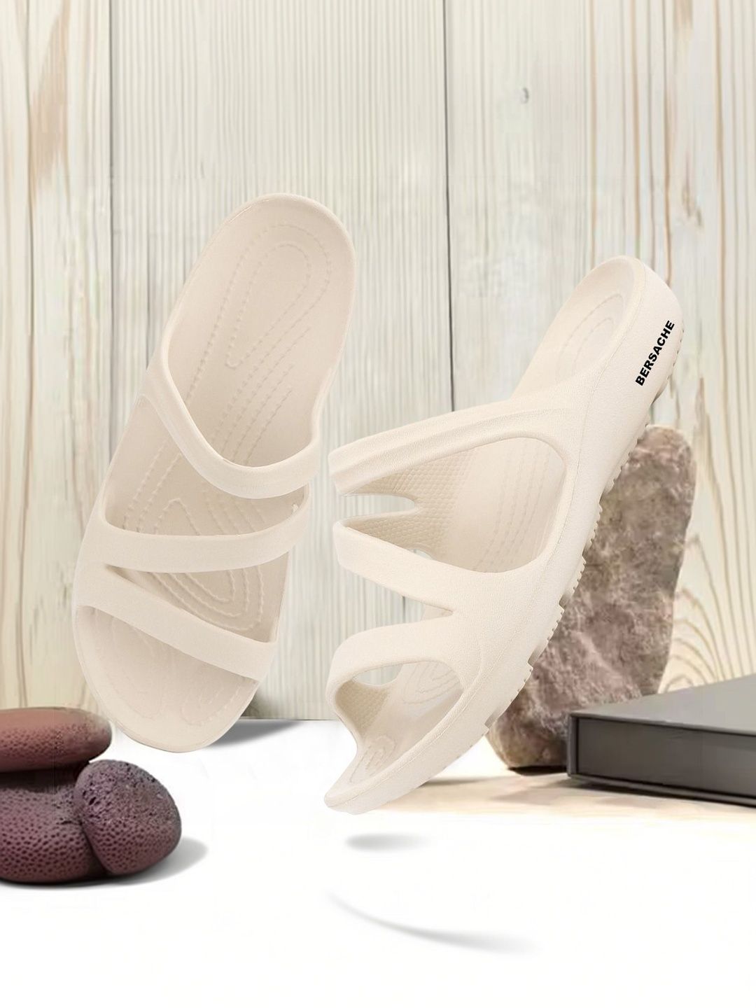 BERSACHE Women Open Toe Flats