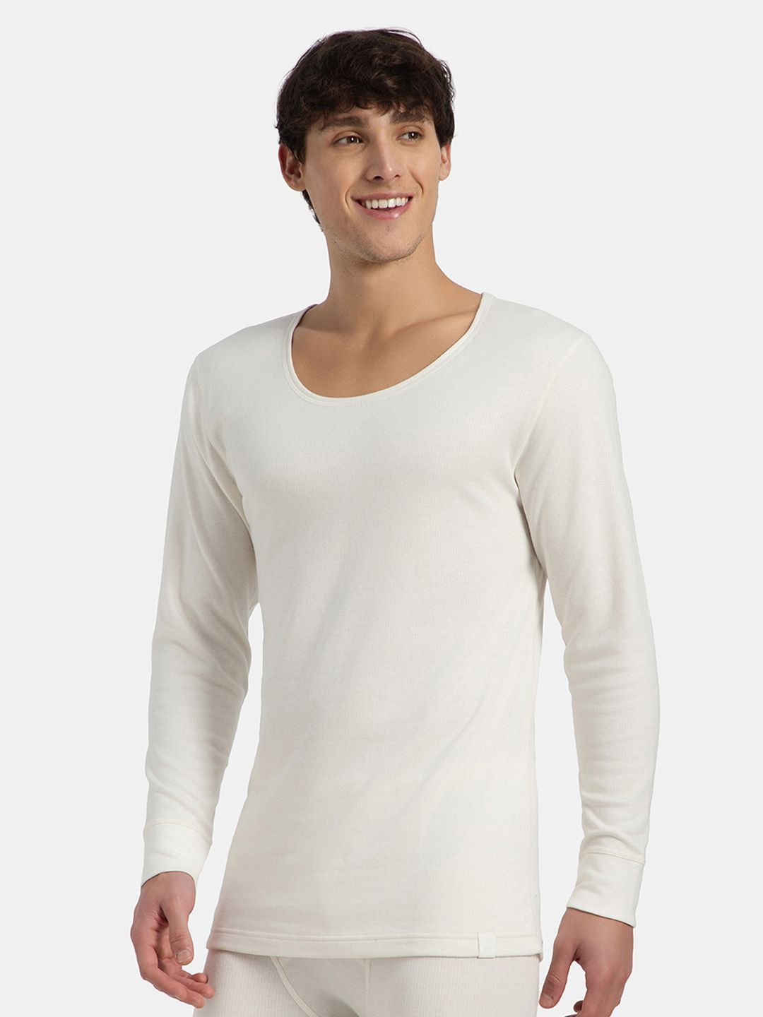 Jockey Super Combed Cotton Rich Brushed Fabric Full Sleeved Thermal Undershirt - 2403