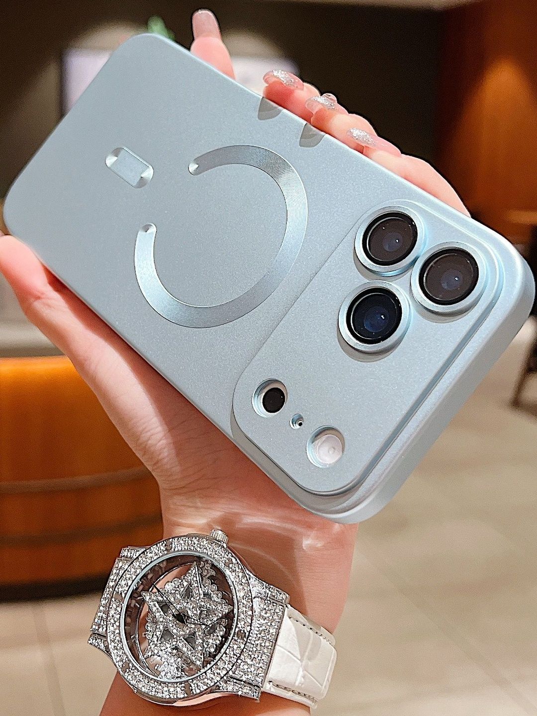 Luxury Kase iPhone 17 Pro Fashion Mobile Accessories