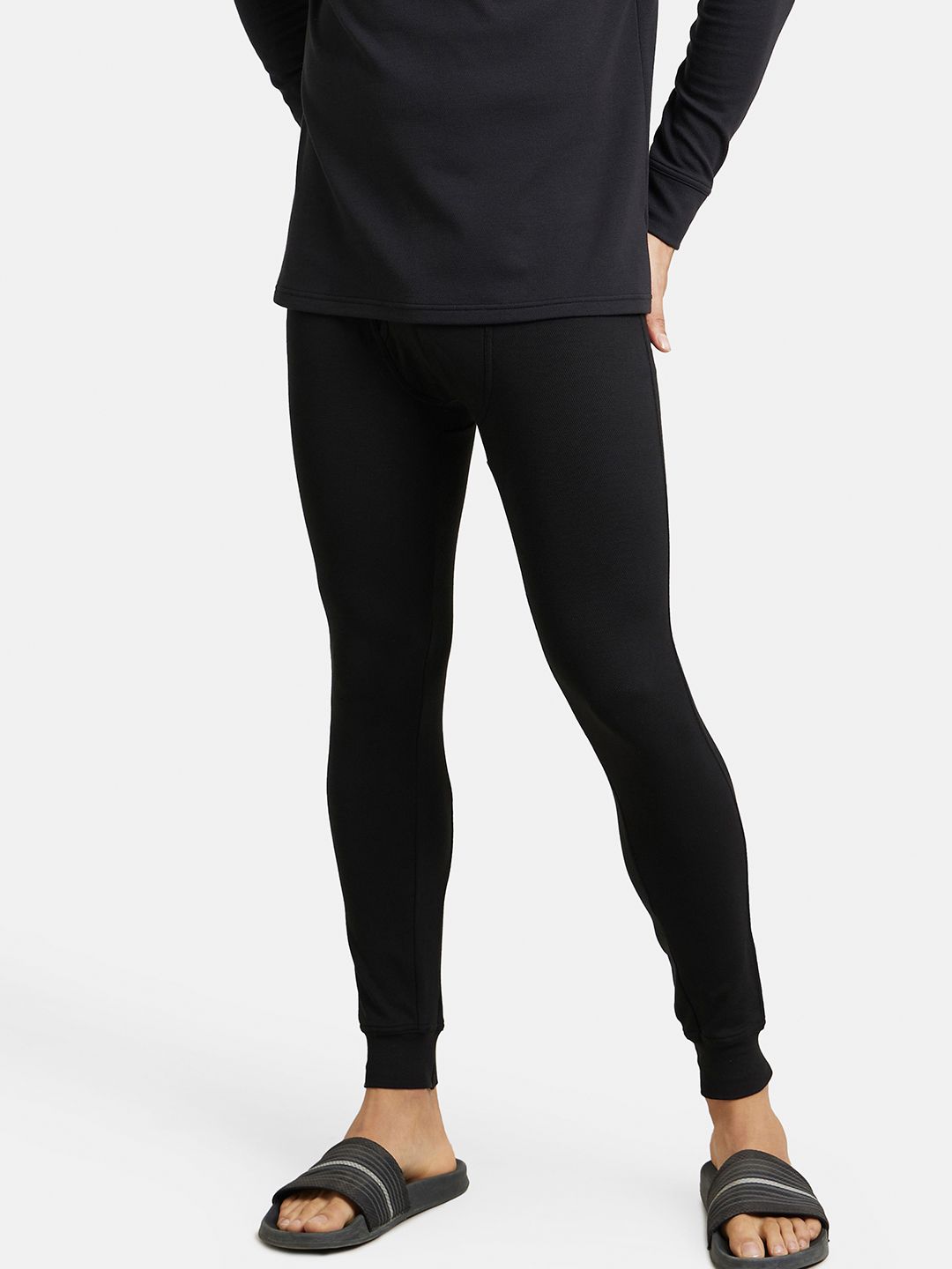 Jockey Soft Touch Microfiber Fleece Fabric Thermal Long John with StayWarm Technology-2623