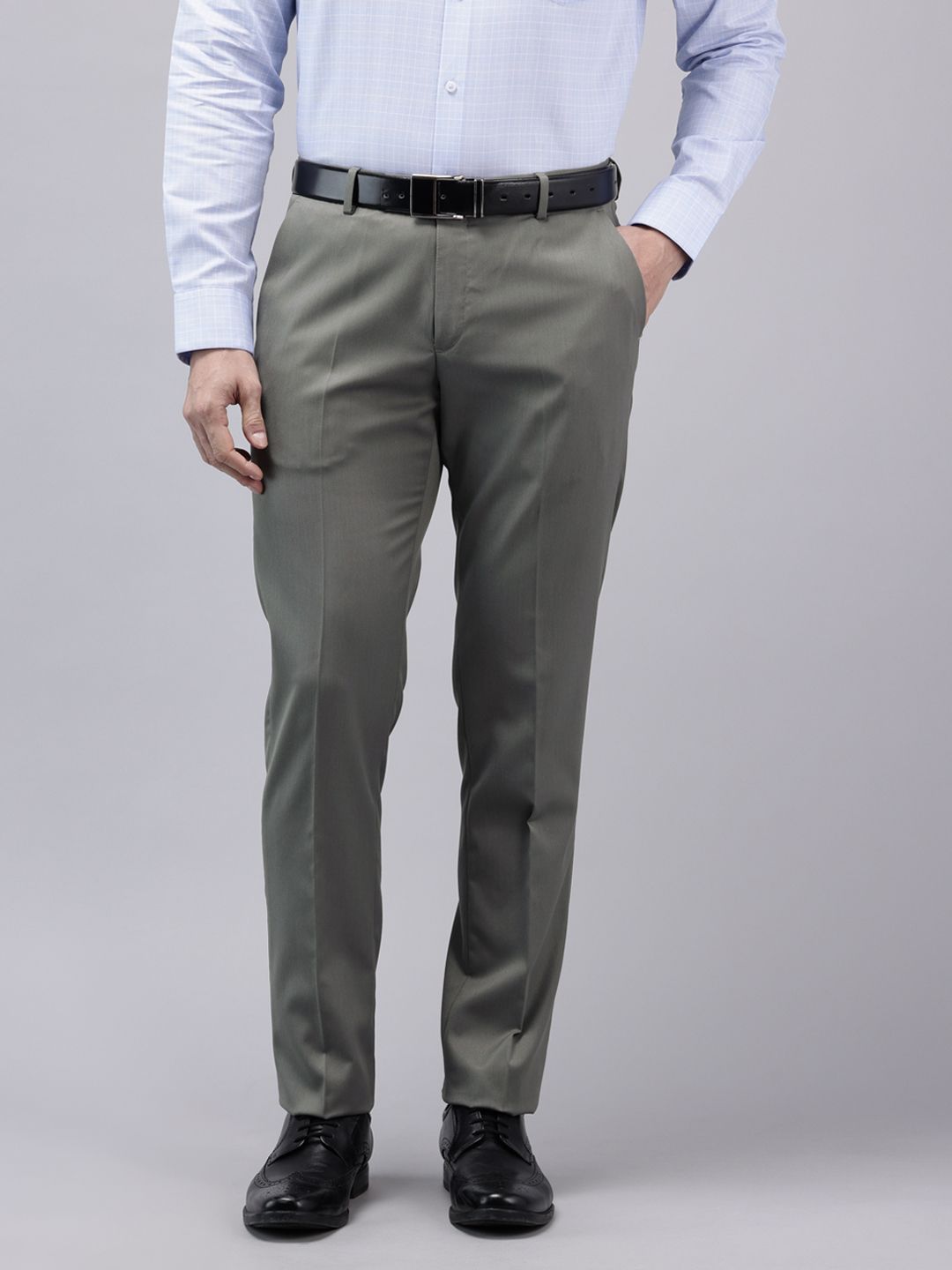 Arrow Men Tapered Fit Formal Trousers