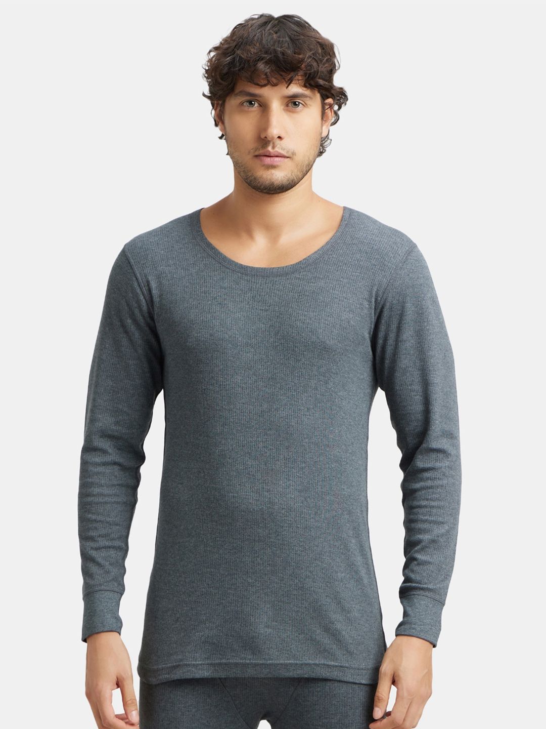 Jockey Super Combed Cotton Rich Full Sleeve Thermal Set With StayWarm Technology - 2404