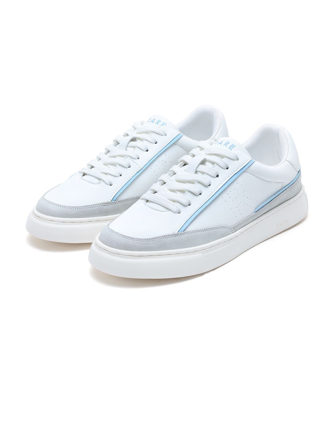 RARE RABBIT Men Colourblocked Round Toe Leather Sneakers