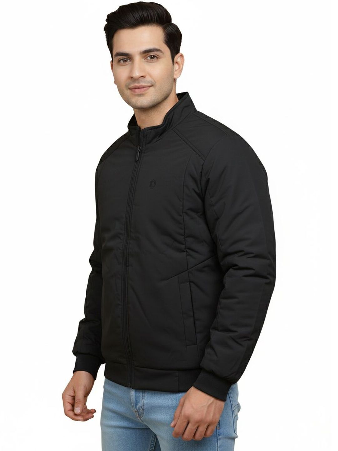 Dollar Men Reflective Strip Outdoor Bomber Jacket