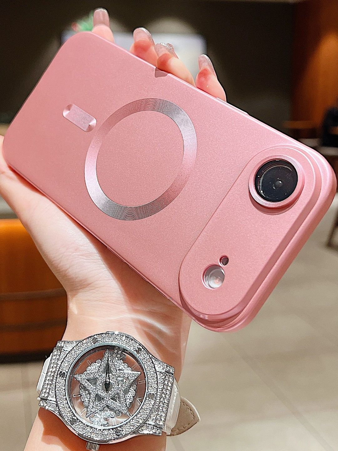 Luxury Kase Solid Printed Back Case Mobile Accessories