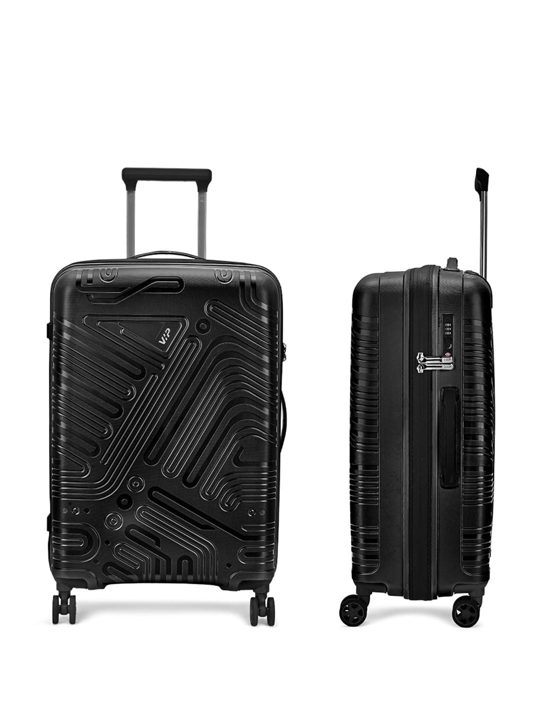 Buy VIP ION Textured Hard Sided Medium Trolley Bag - Trolley Bag