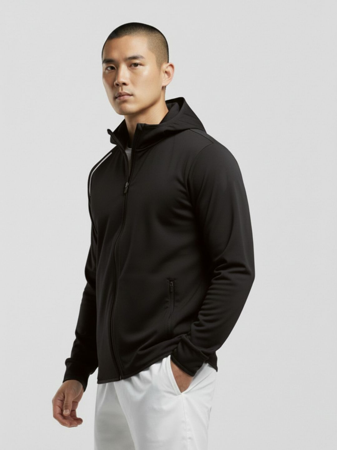 Decathlon Hooded Running Sporty Jacket