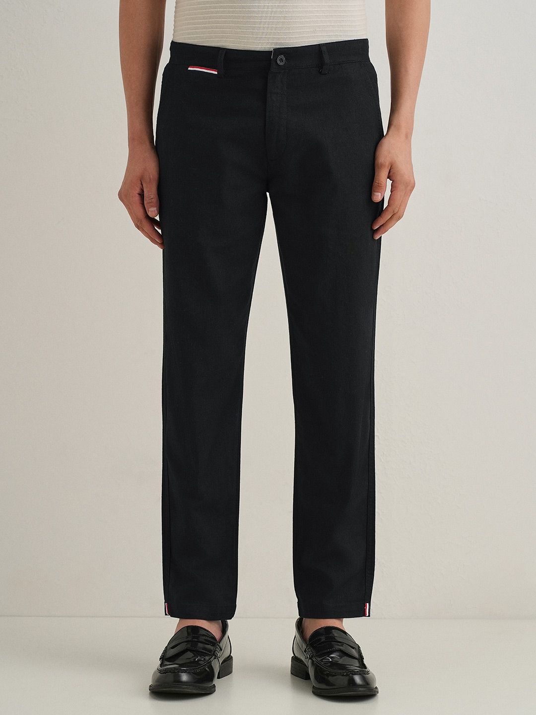 Men Slim Fit Trousers Banana Club Men Smart Slim Fit Trousers