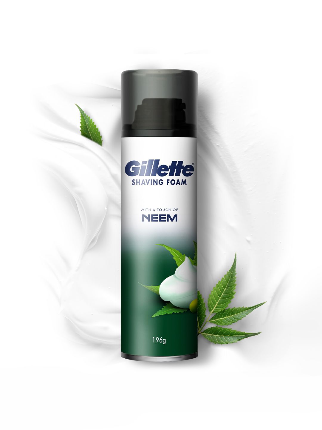 Gillette Gillette Men Pre-Shave Foam with Neem - 196g