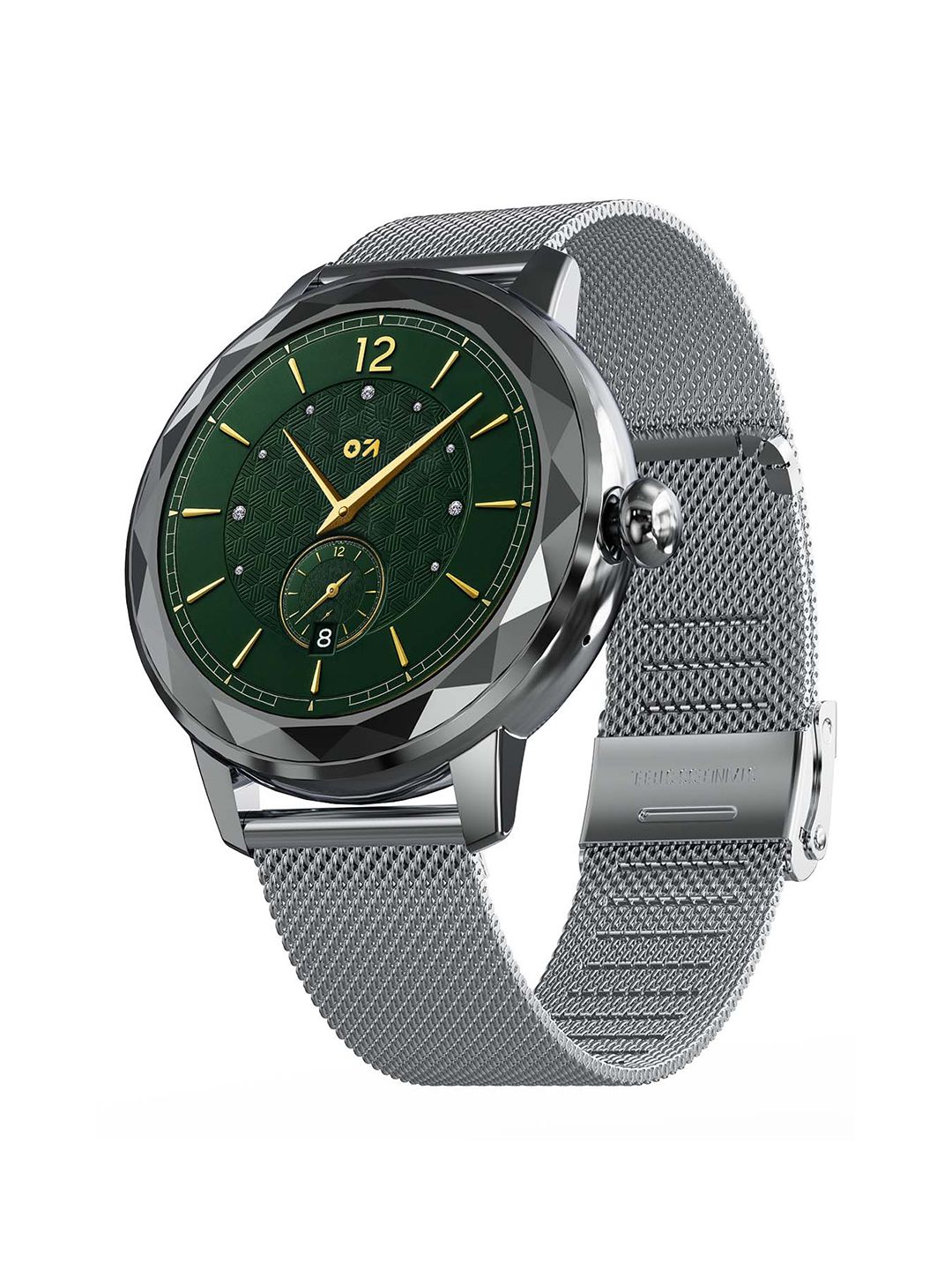 GOBOULT Women Alora 1.19 AMOLED Display Smartwatch - Silver