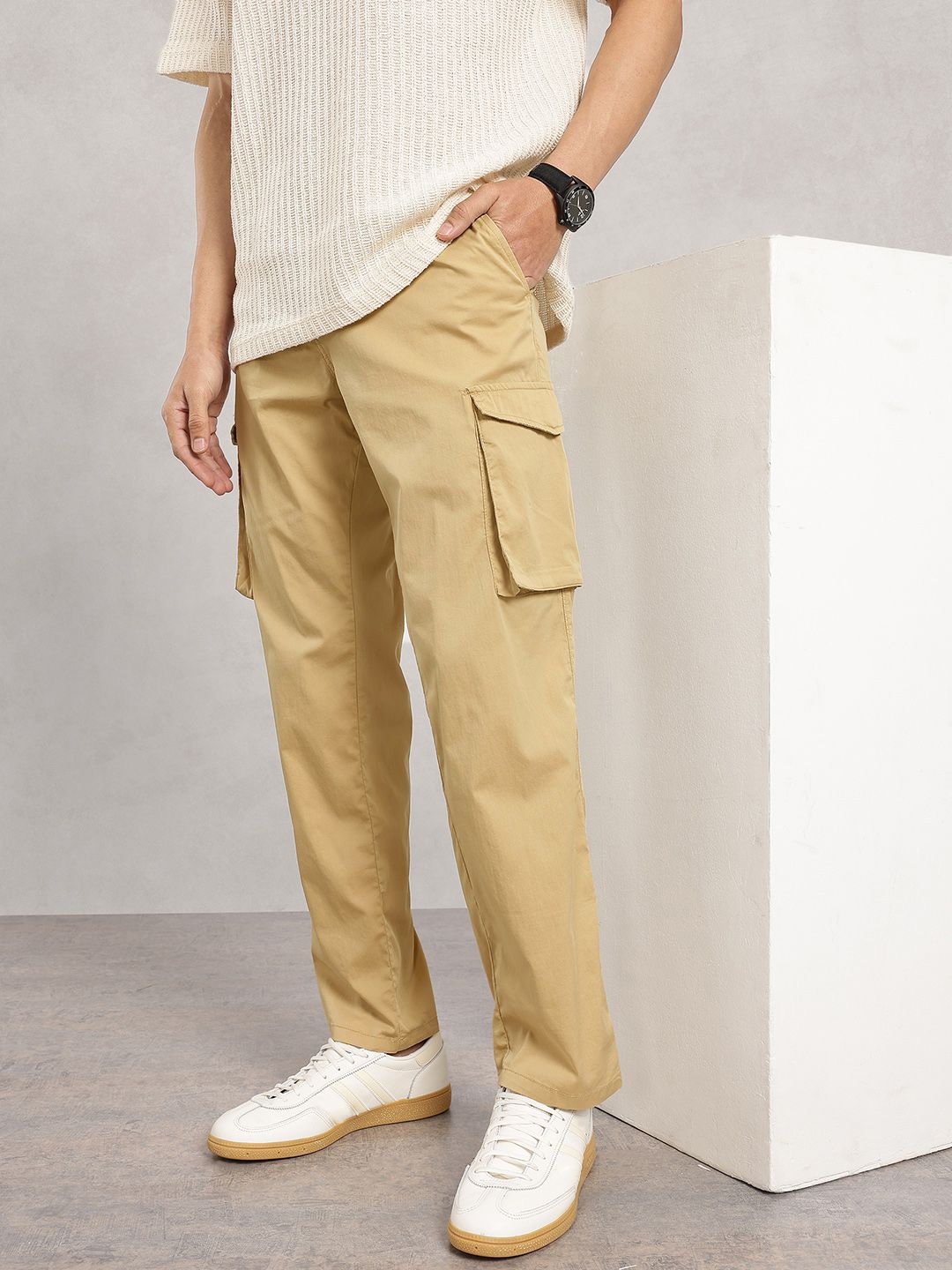 Nautica Men Cargos Casual Trousers
