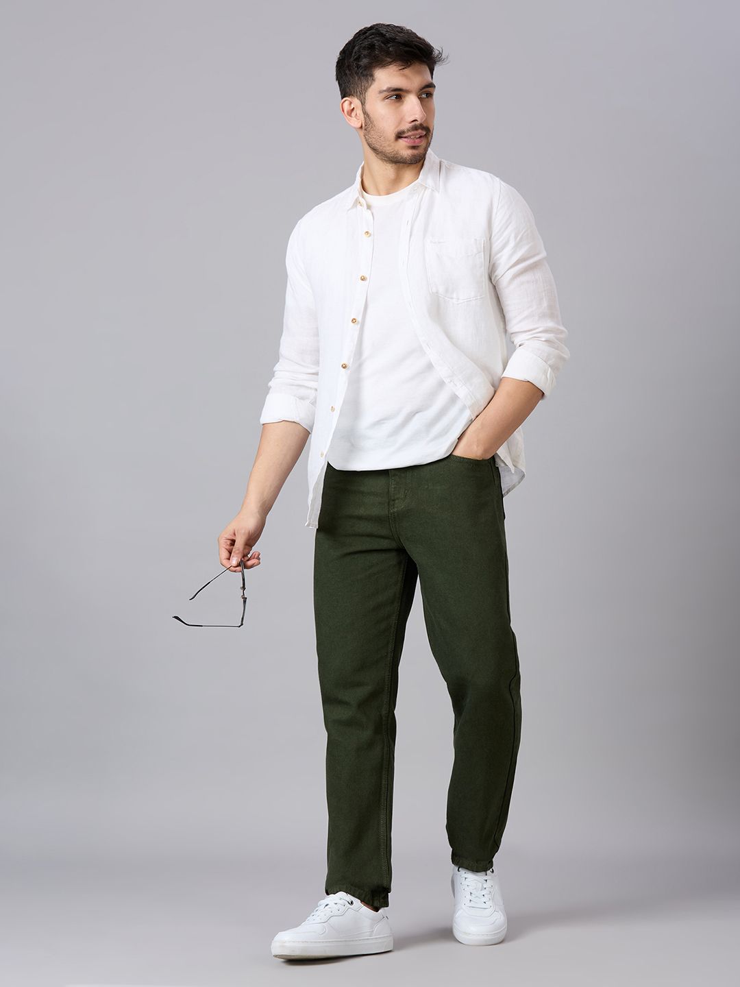 Style Quotient Loose Mid-Rise Cotton Relaxed Fit Jean