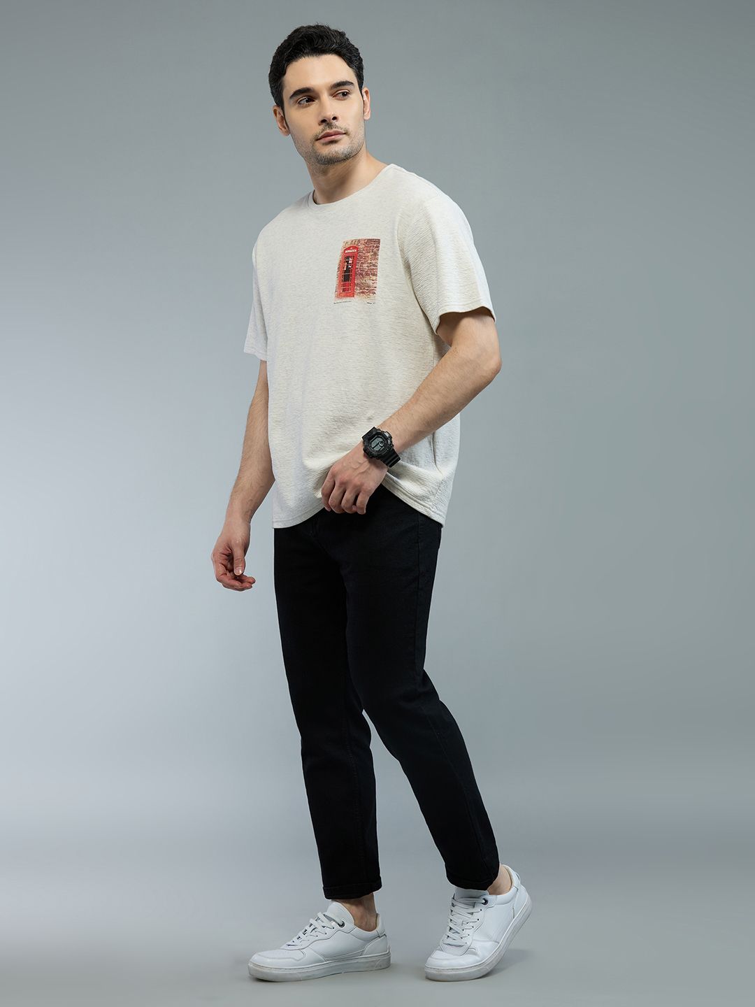 Style Quotient Men Tapered Fit High-Rise Stretchable Jeans