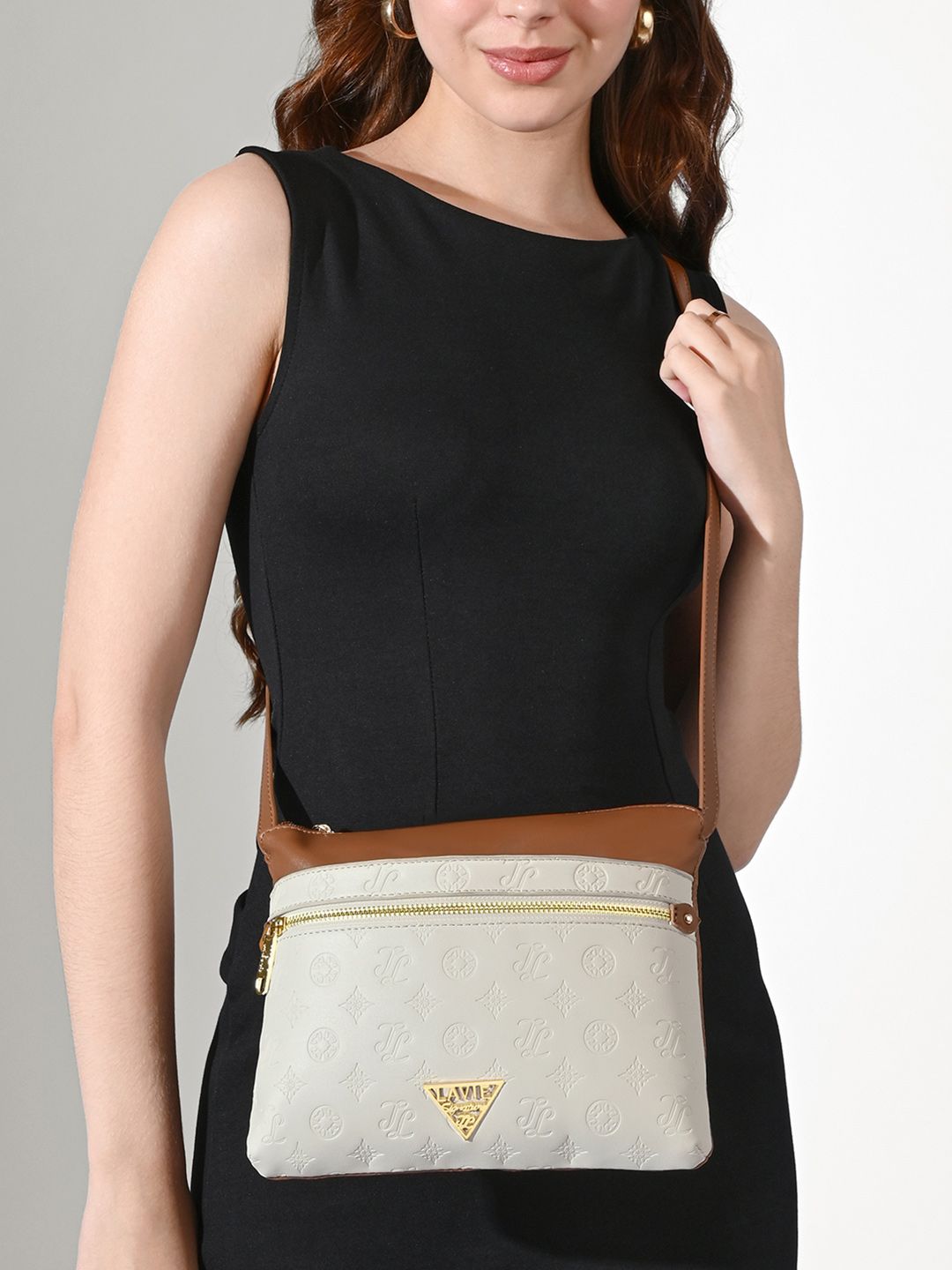 Buy Lavie Signature Women's Georgia Small Sling Bag - Handbags for