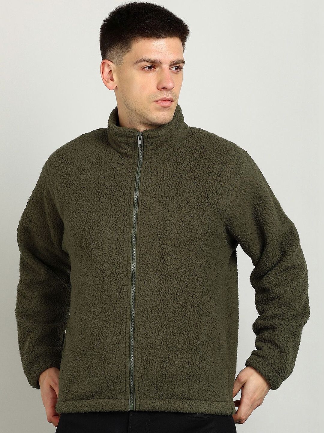 Alan Jones Men Lightweight Open Front Jacket