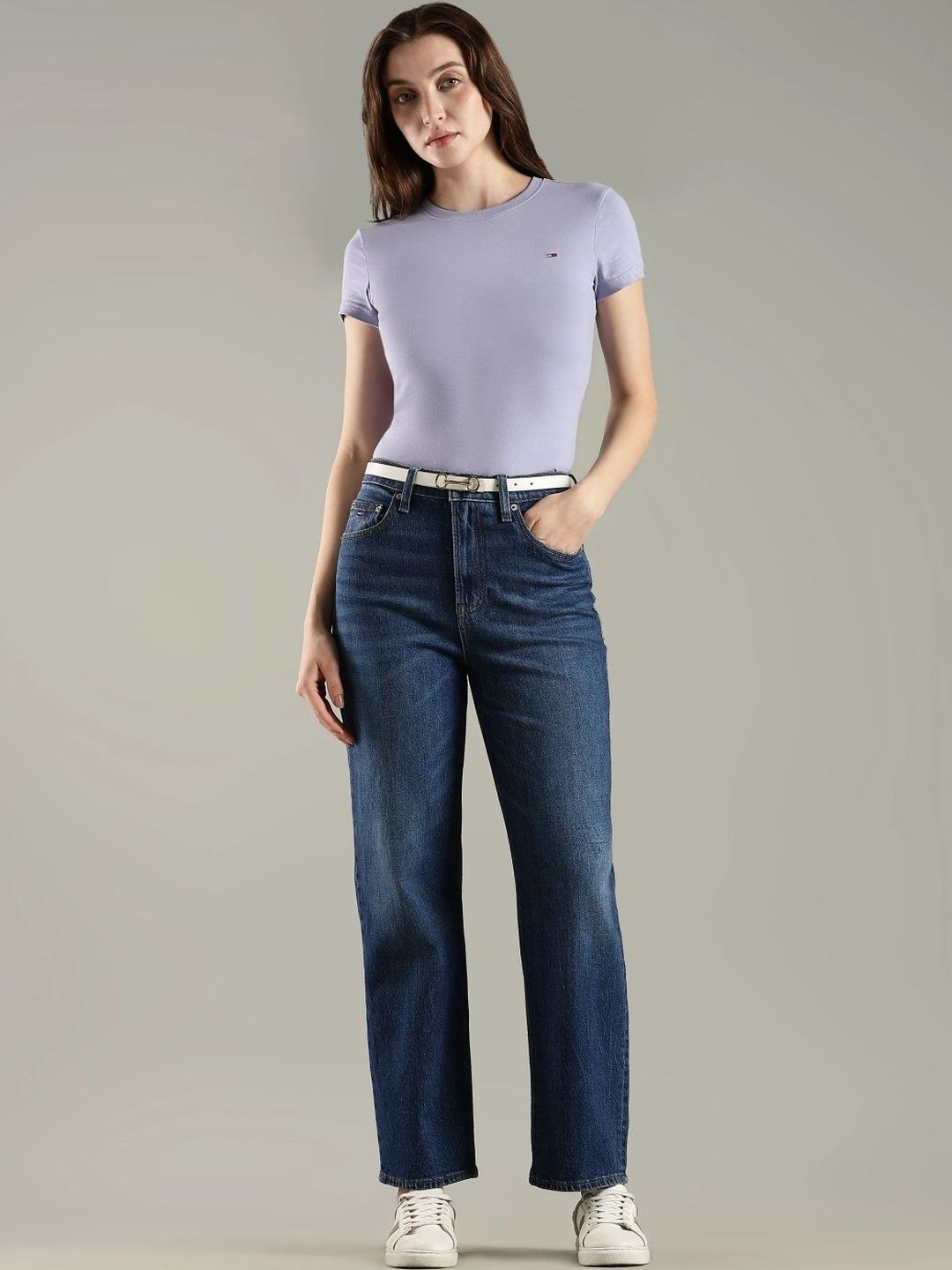 Regular Fit Mid-Rise Light Fade Jeans