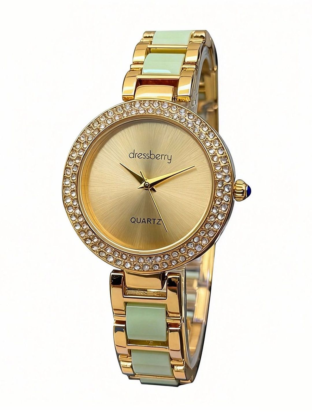 DressBerry Women Dial & Stainless Steel Bracelet Style Straps Analogue Watch DBWCH-BF048