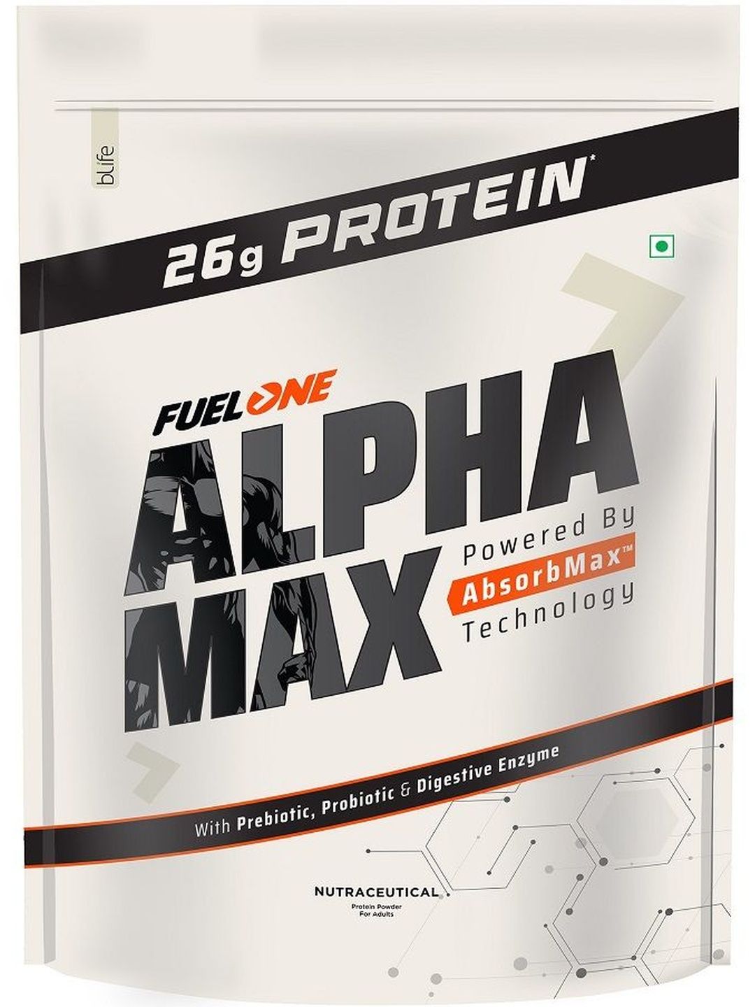 FUEL ONE FUEL ONE Alpha Max Protein Powder - Cold Coffee - 1Kg