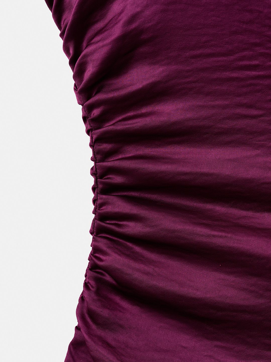 Satin Sheath Mini Dress