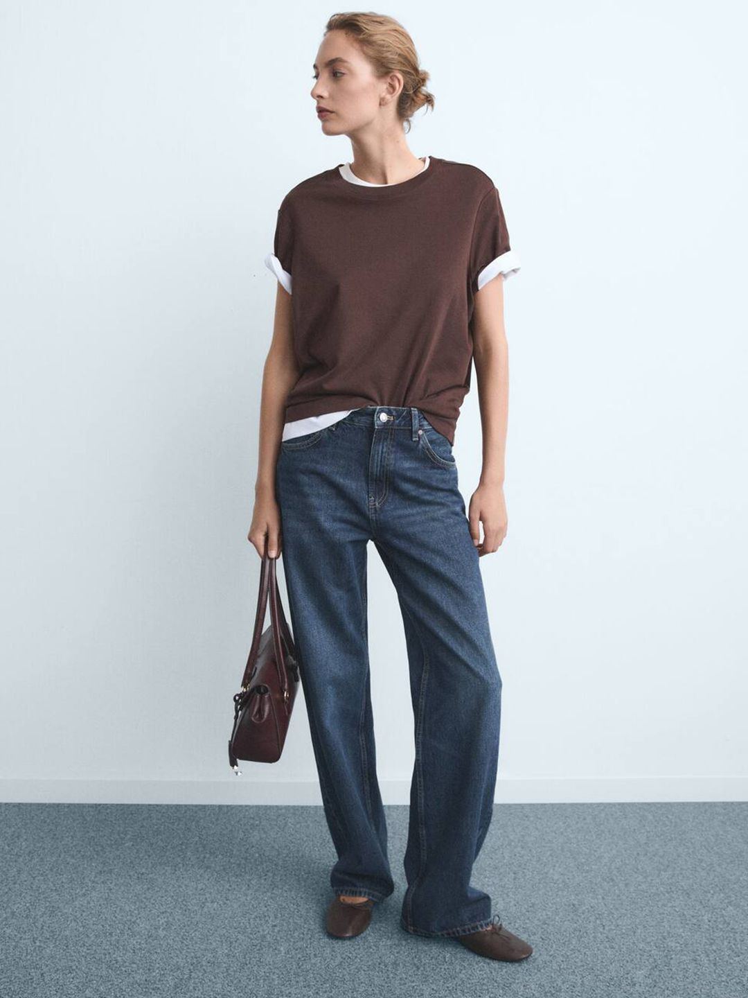 Mid-Rise Pure Cotton Straight Fit Light Fade Jeans
