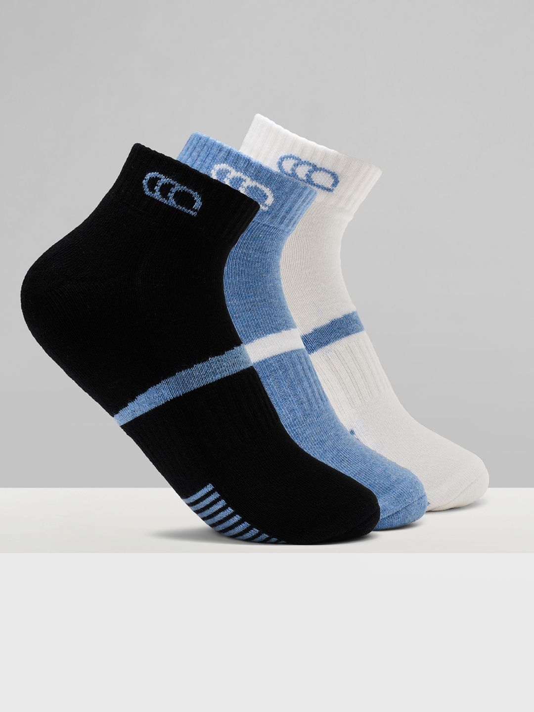 Ajile by Pantaloons Men 3-Pcs Ankle-Length Socks