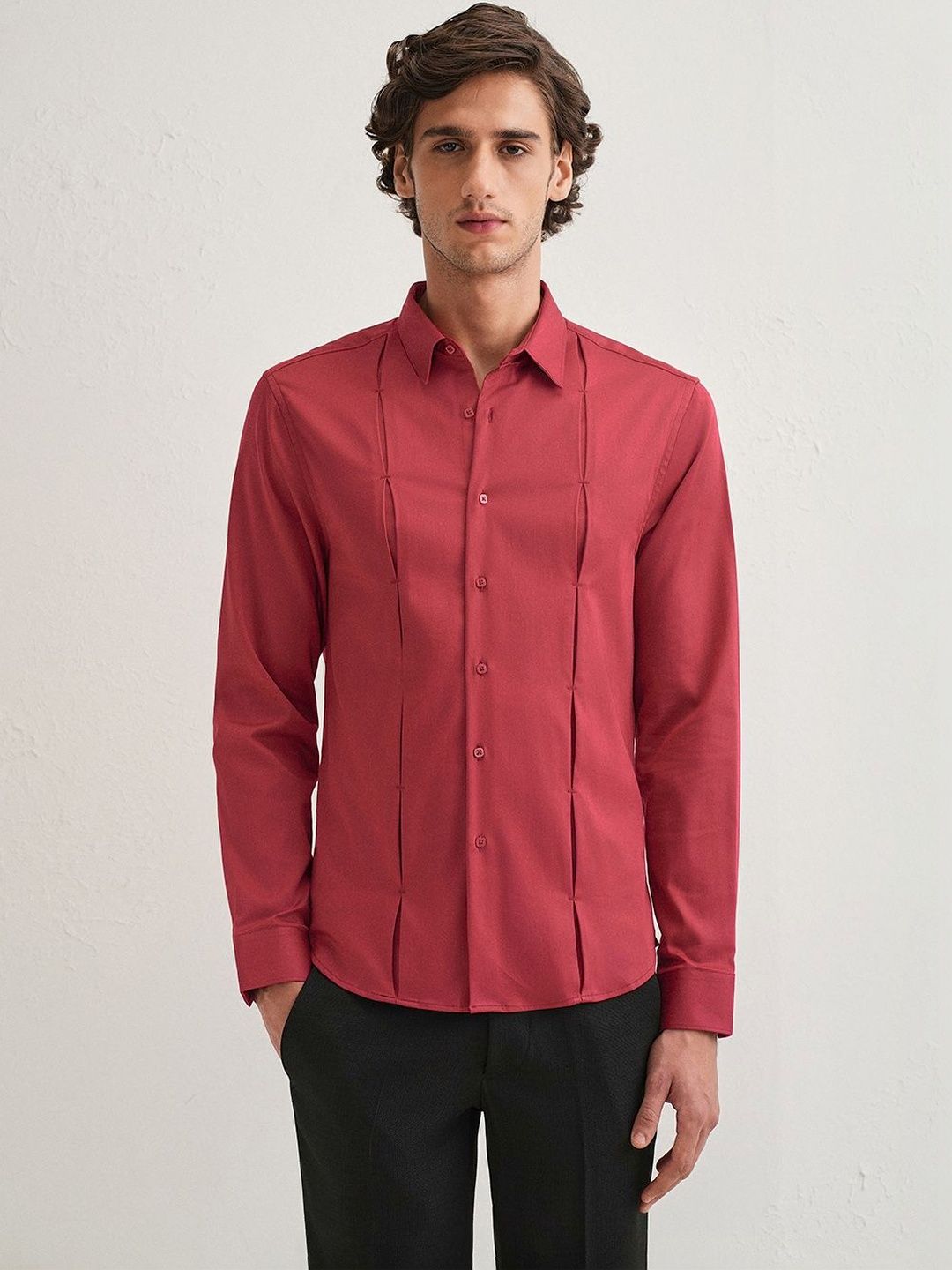 Banana Club Ruby Front Cotton Long Sleeves Shirt