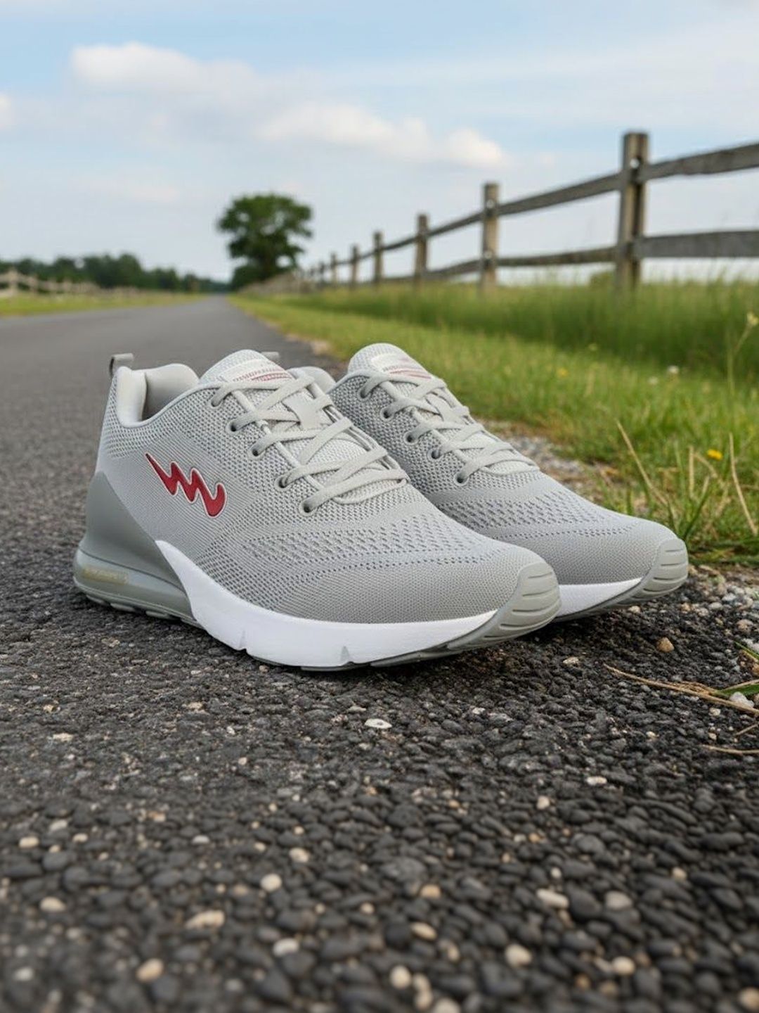 WILD LEOPARD Men Mesh Running Non-Marking Shoes