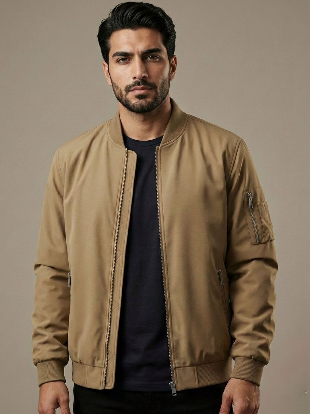 MIA FASHION Men Windcheater Bomber Jacket