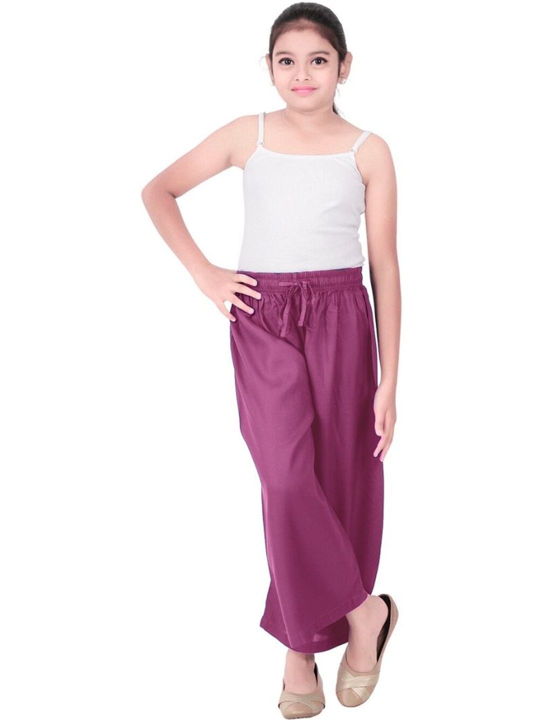 Happy Bunny Girls Ethnic Palazzos