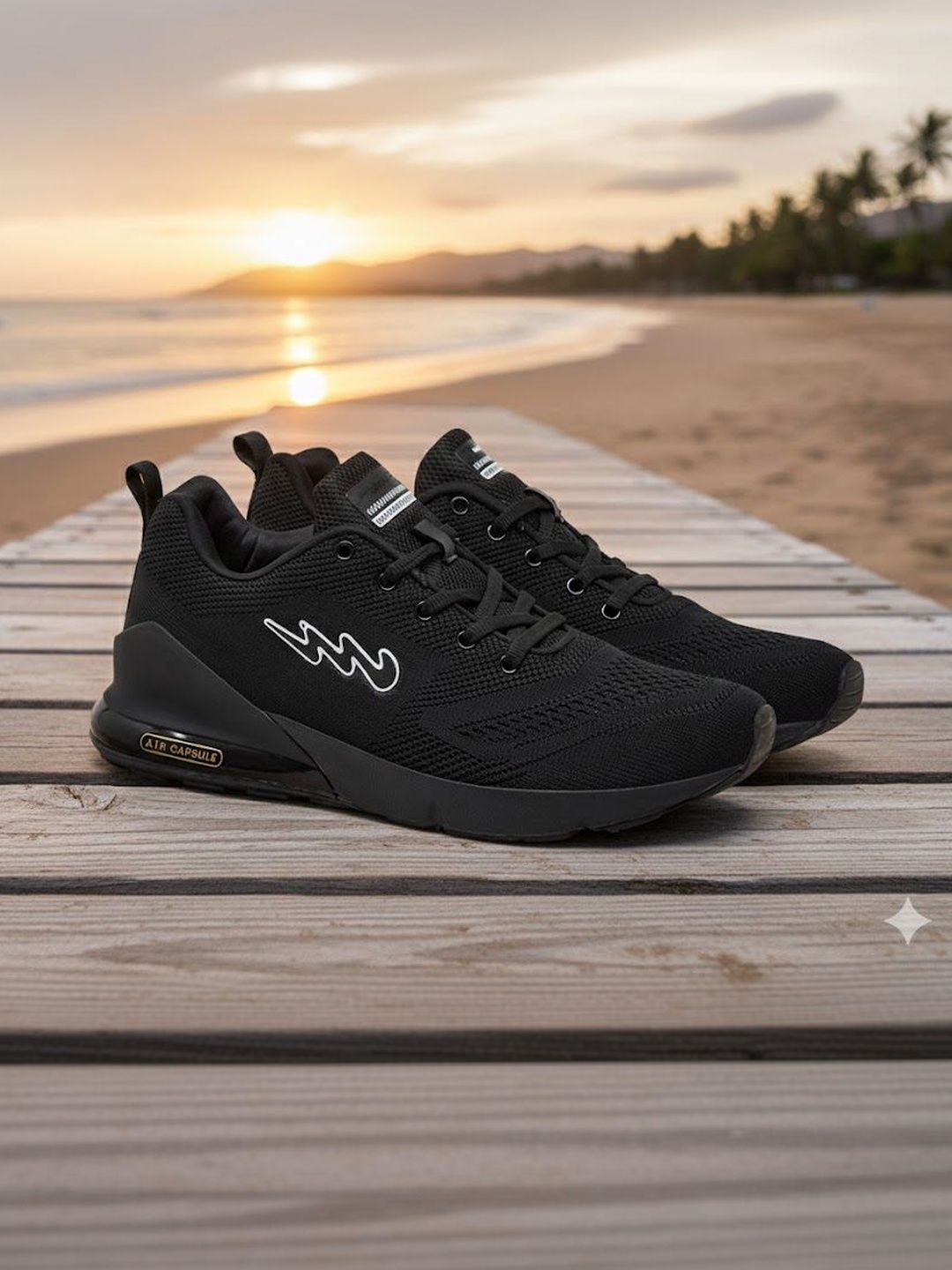 WILD LEOPARD Men Mesh Running Non-Marking Shoes