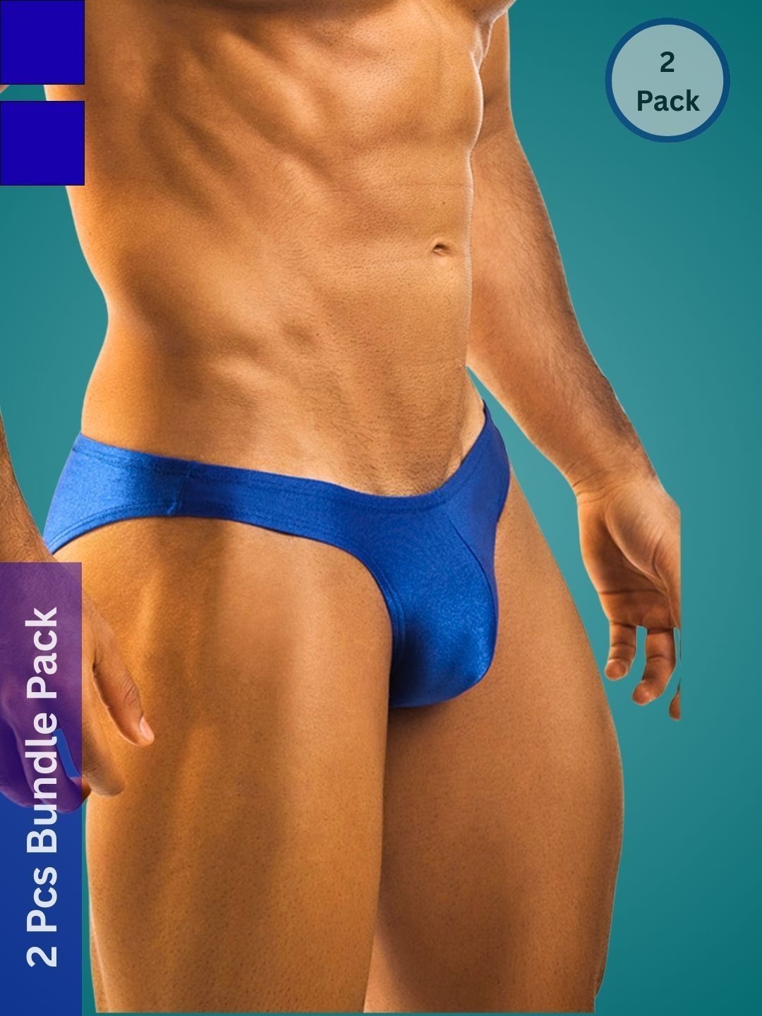 Ribald The Neech Pack Of 2  Low-Rise Thongs Briefs