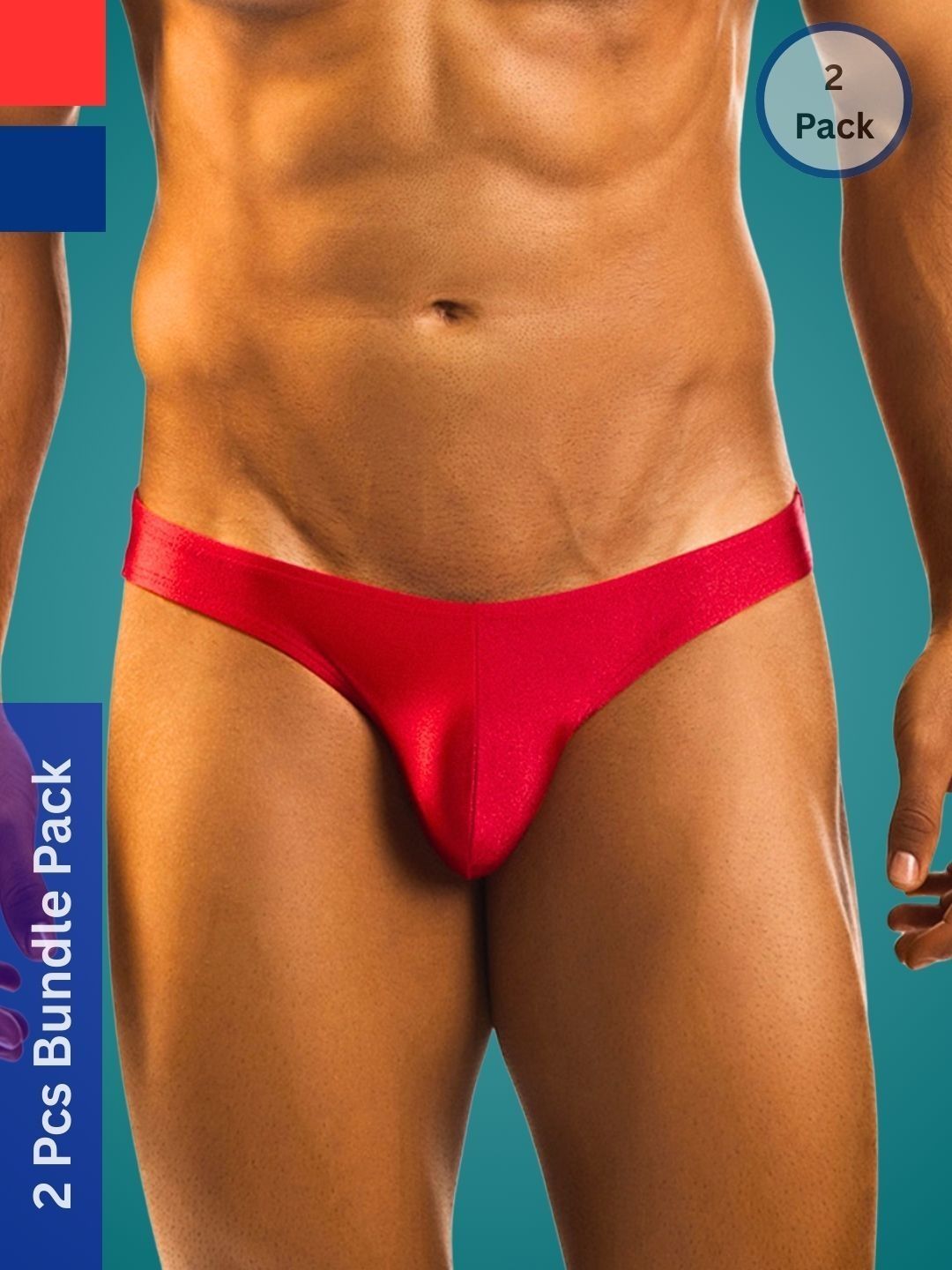 Ribald The Neech Pack Of 2  Low-Rise Bikni Briefs
