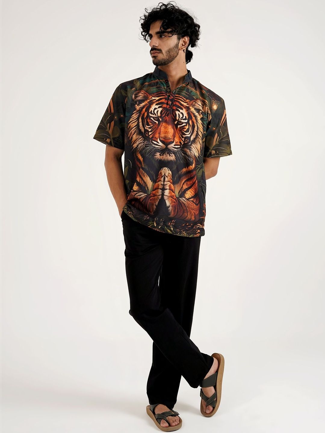 Clazzey Men Printed Kurta