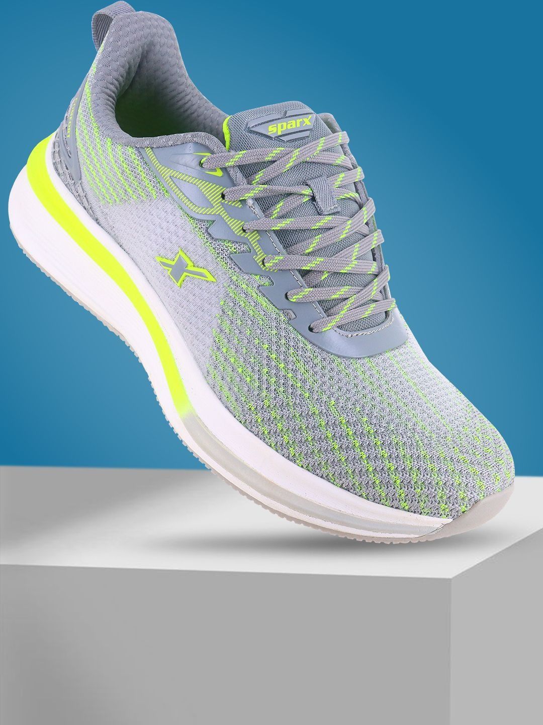 Sparx Men Mesh Running Non-Marking Shoes