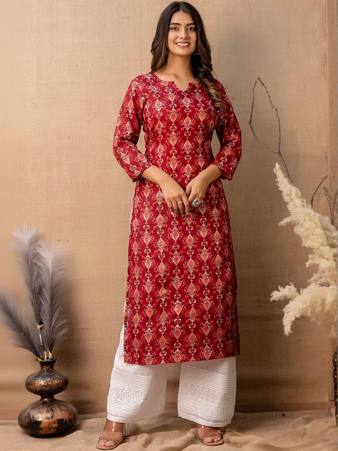 Jsimar Women Floral Printed Floral Kurta