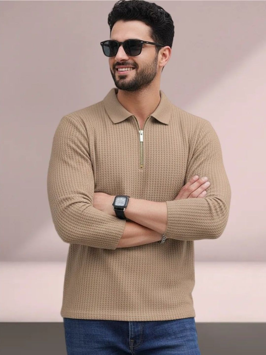 DADA IMPEX Men Polo Collar T-shirt