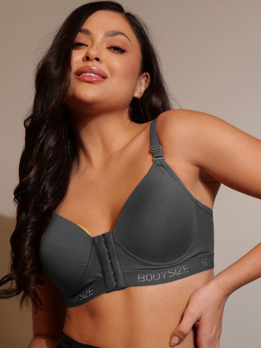 BODYSIZE Bra Full Coverage Lightly Padded