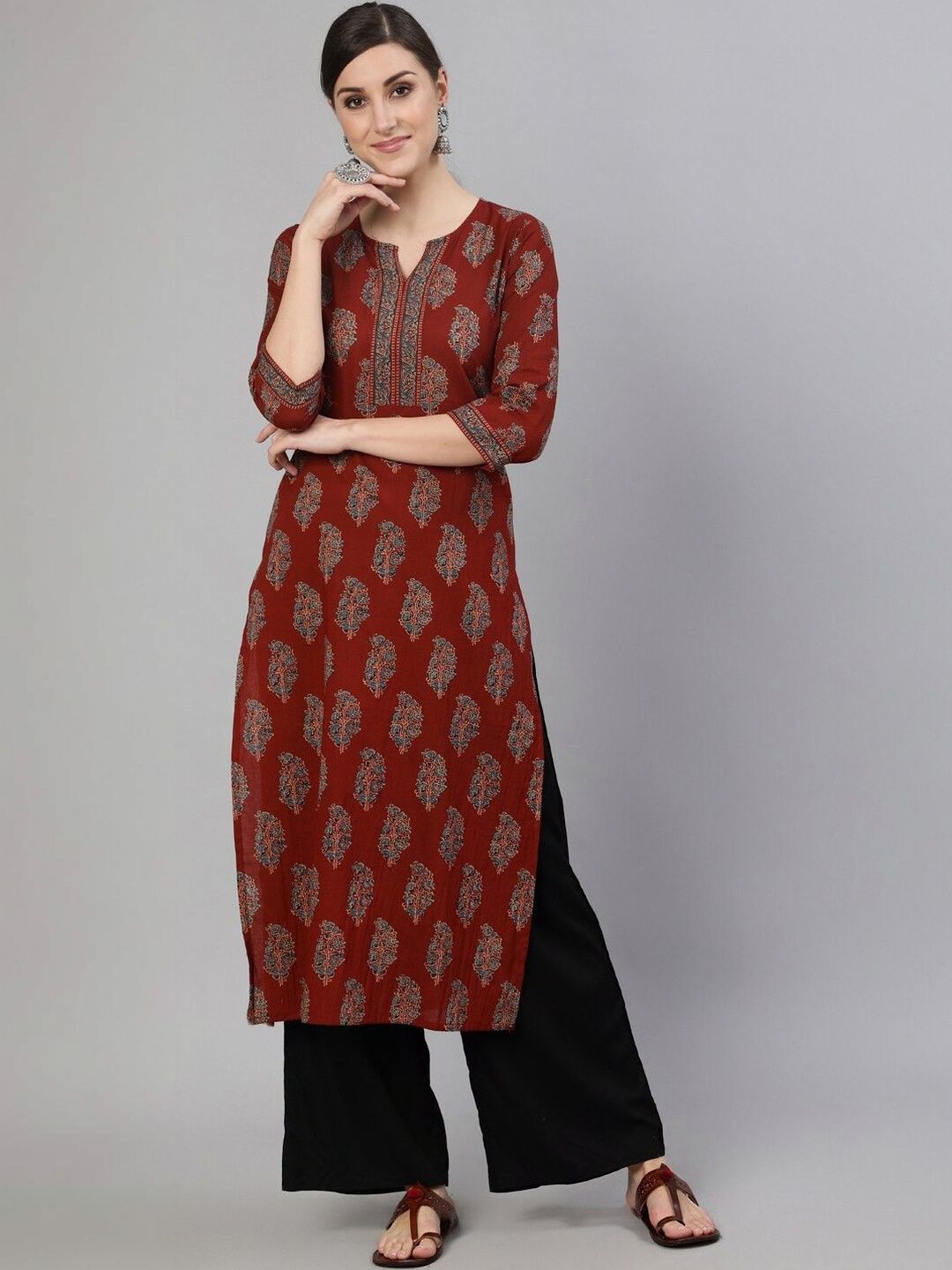Jsimar Women Floral Printed Floral Kurta