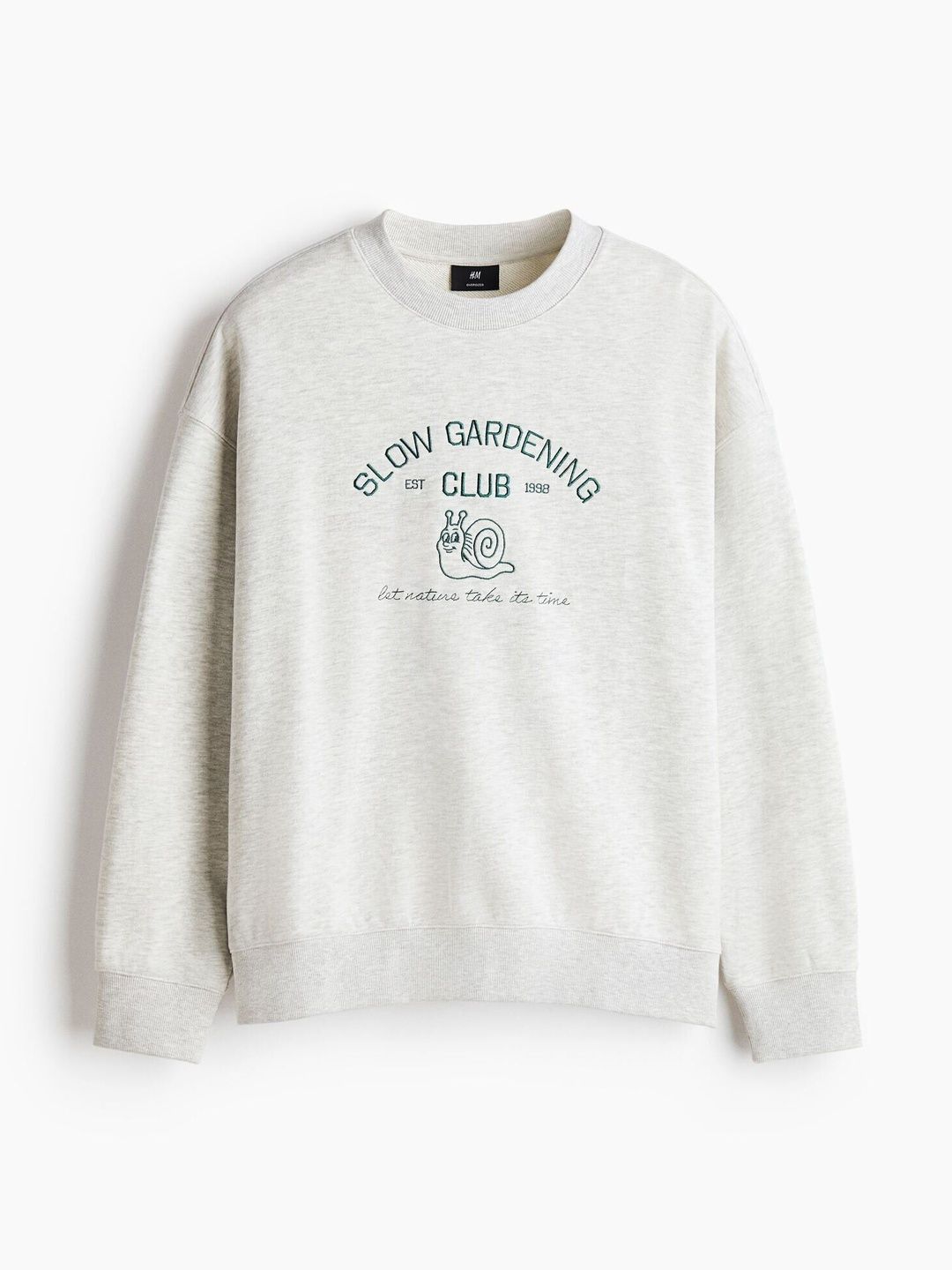 H&M H&M Oversized Fit Printed Sweatshirt