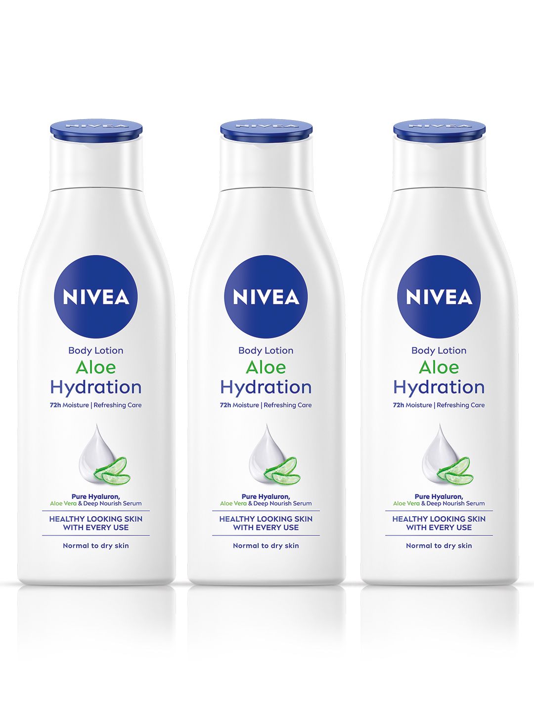 Nivea Nivea Set of 3 Aloe Hydration Body Lotion - 200ml each