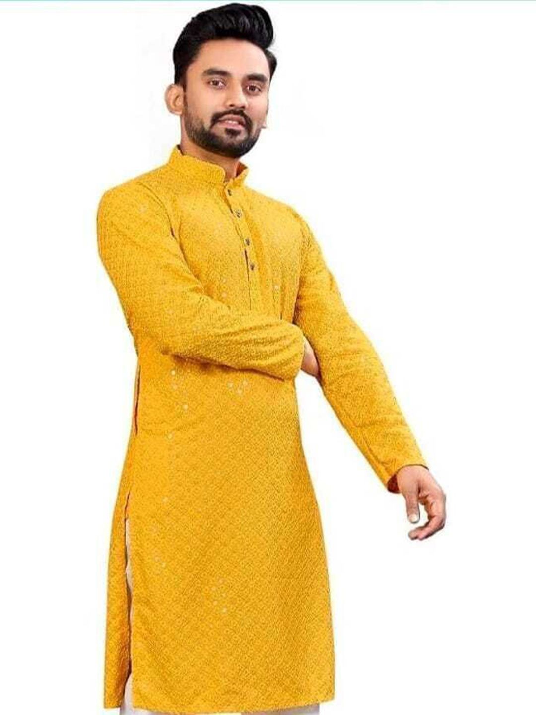 zommy Men Handloom Kurta