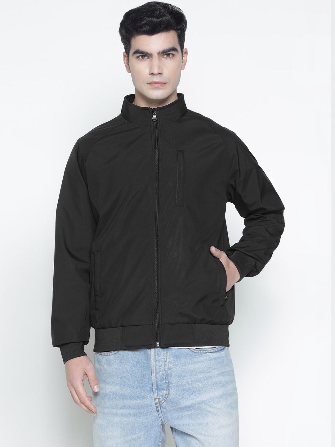 Allen Cooper Men Windcheater Bomber Jacket