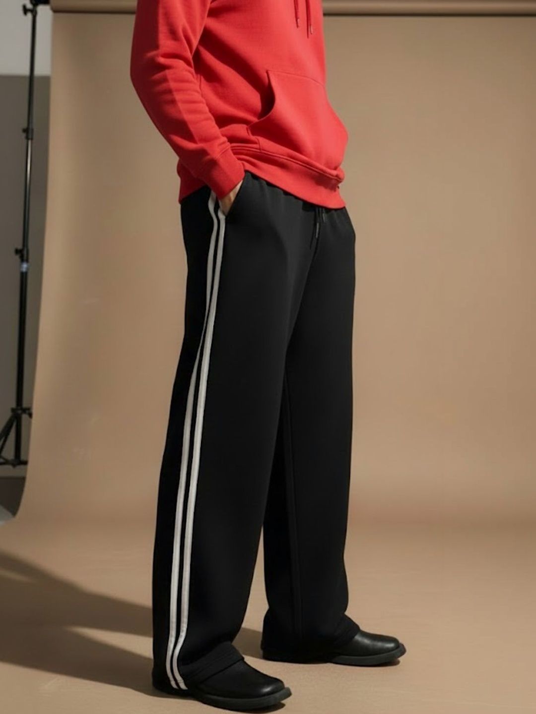 dockstreet Men Cotton Relaxed Fit Track Pants