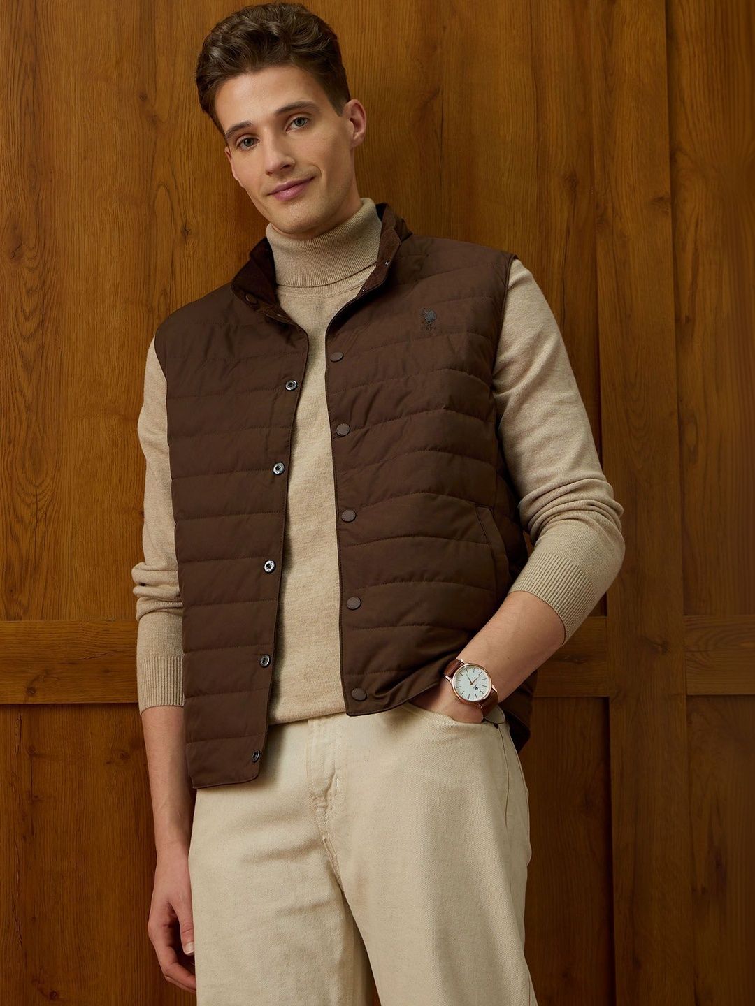 U.S. Polo Assn. Men Lightweight Puffer Jacket