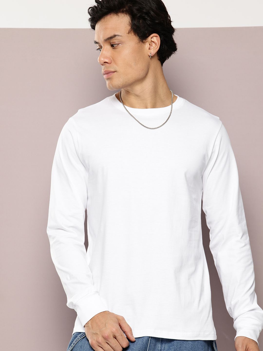 DILLINGER Men Solid Round Neck Regular Fit T-shirt