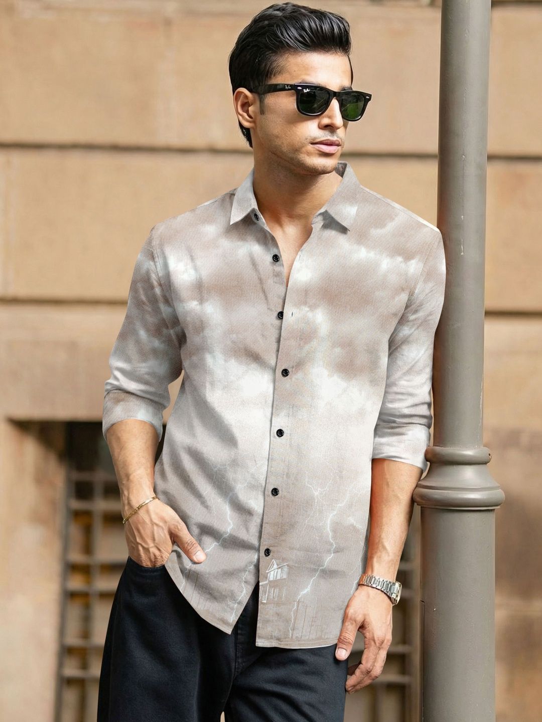 SANBROS Men Casual Shirt