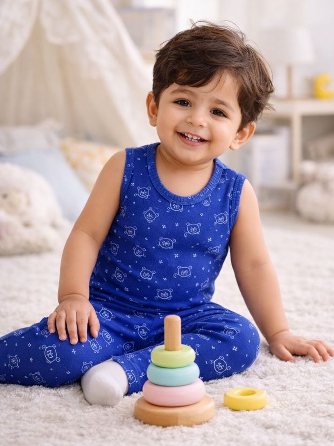 Sportking Kids Printed Thermal Set