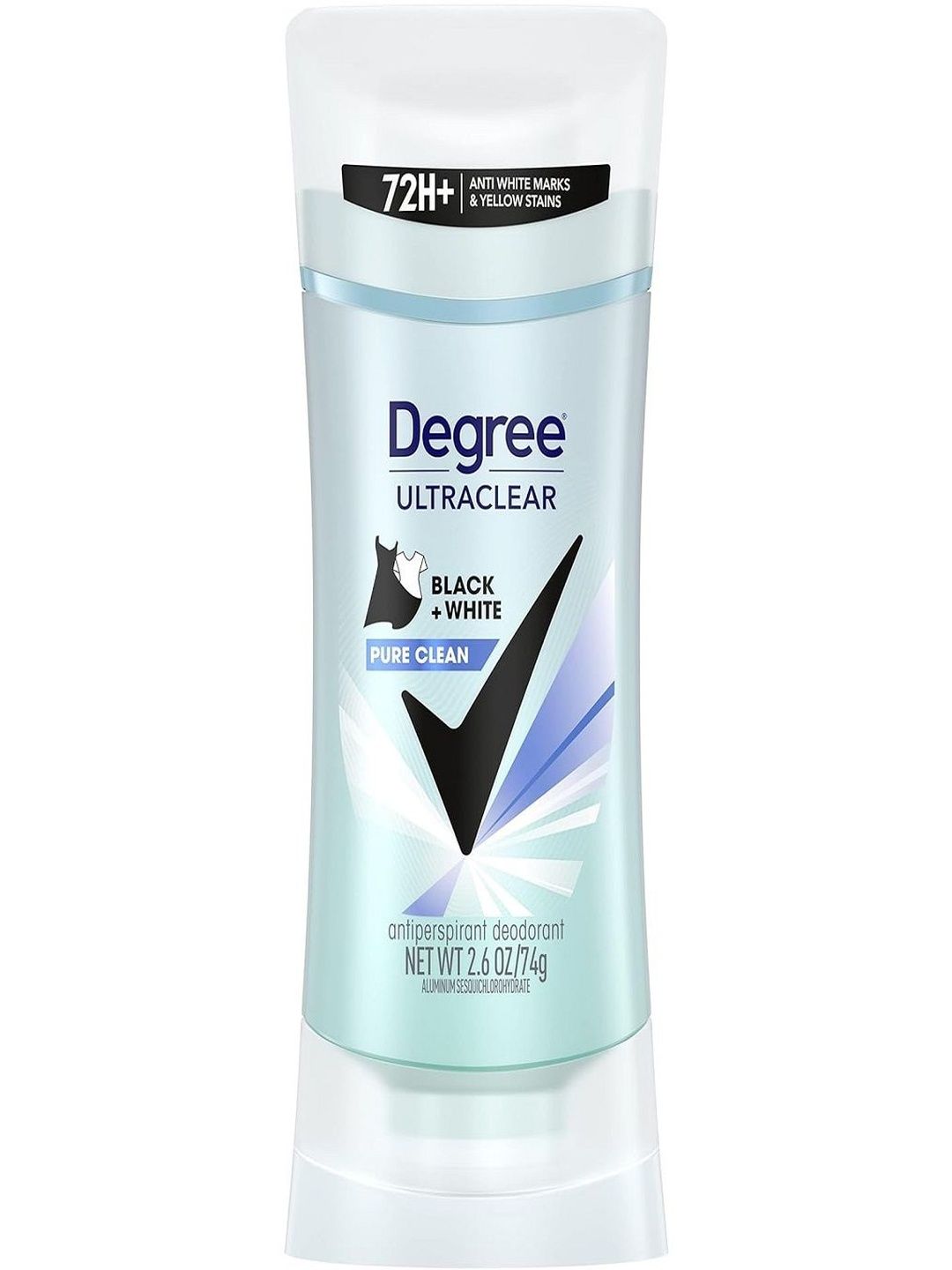 DEGREE Ultra Clear Black + White Antiperspirant Deodorant Stick - 74 g